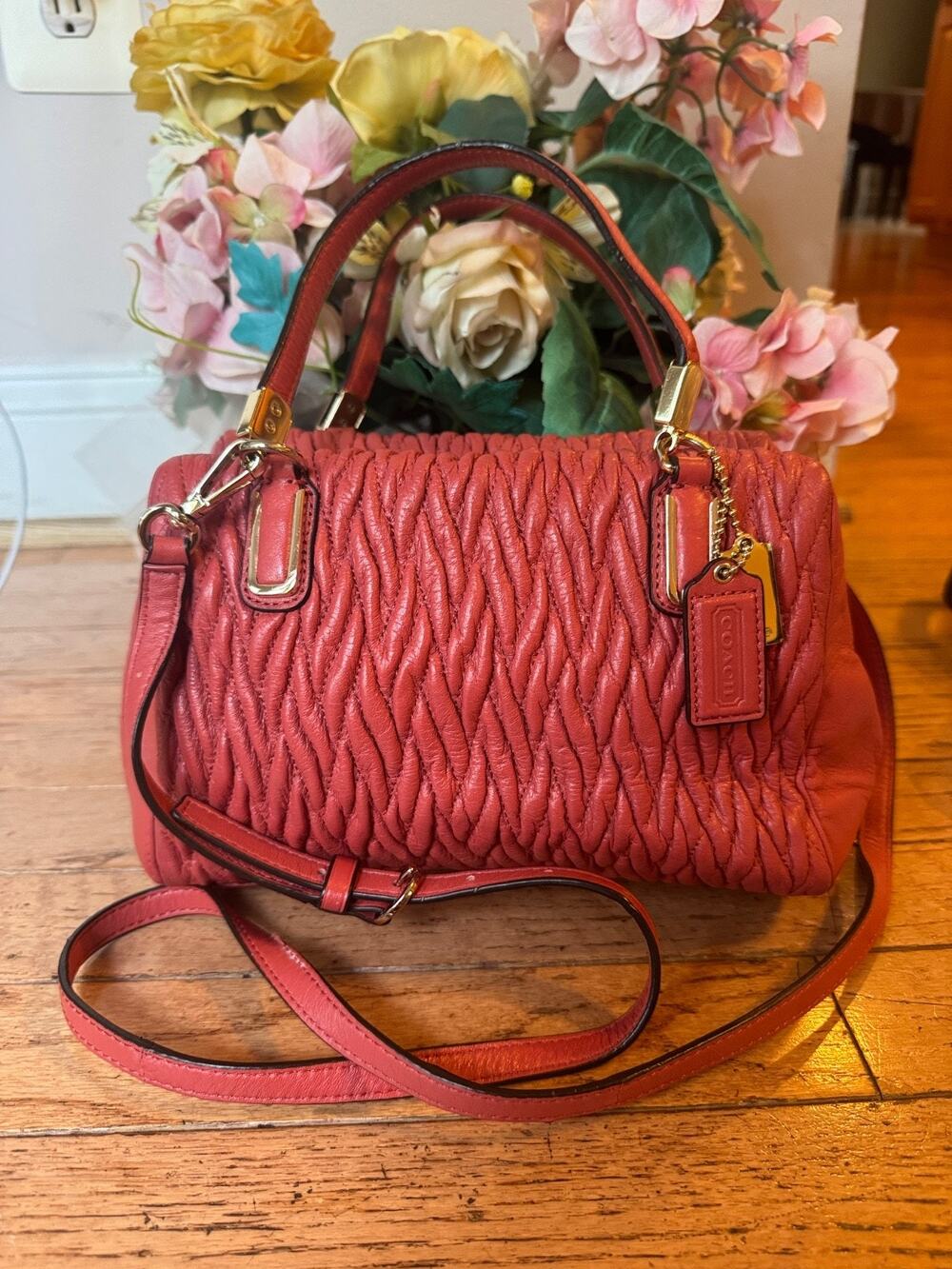 Coach 25984 Limited Edition Madison Gathered Twist (500
